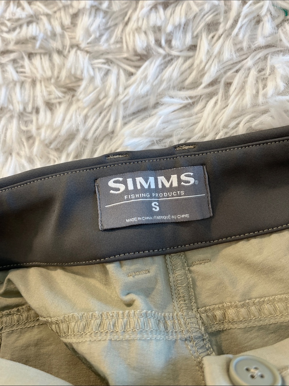 Simms Pants Women  Mataura Cargo River Water Resistant Fishing Gorpcore small - Picture 4 of 6